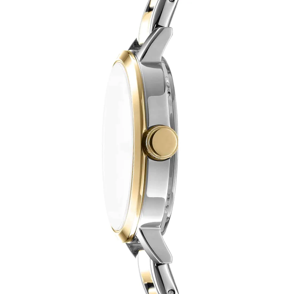 DKNY SOHO GLITZ UR DAME STÅL OG GULD FARVET MED LÆNKE - DK1L038M0075