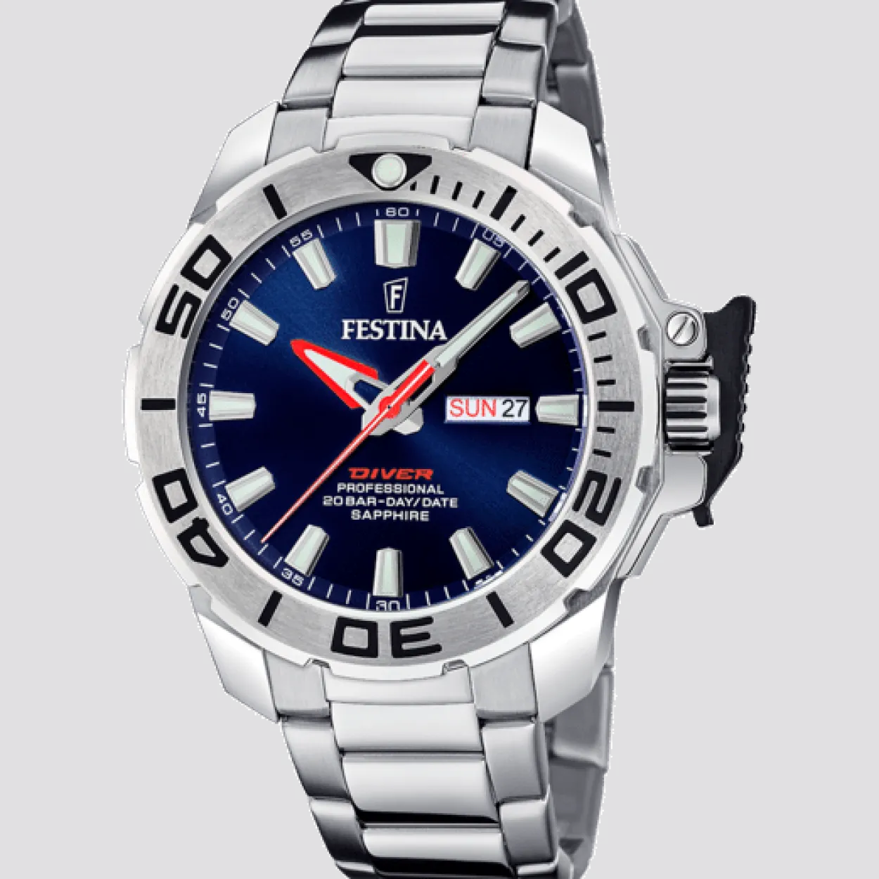 FESTINA HERRE UR STÅL LÆNKE - F20665/1