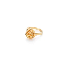 FLORA DANICA DILD RING SØLV FORGYLDT - DF-Ri-G