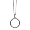 HEIRING DRØMMEFANGER LILLE VEDHÆNG I OXYDERET SØLV MED BRILLANT - 51-9-03OX