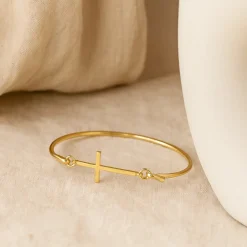 HEIRING KORS TOP TIL MULTI ARMRING FORGYLDT SØLV - 53-4-37FG