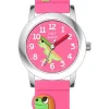 HOT SHOT BØRNEUR DINOSAUR PINK - C4084ACX-B