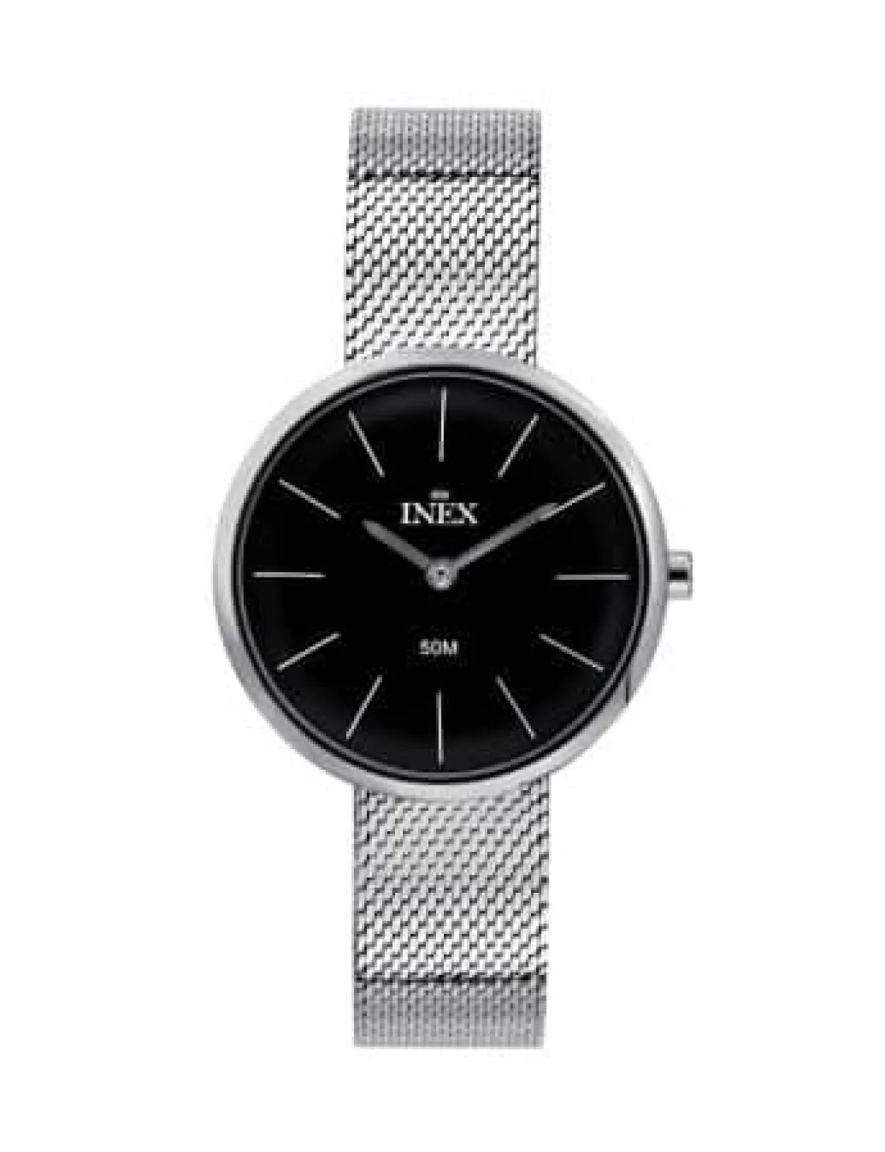 INEX DAME UR STÅL MED MESH LÆNKE - A69529S5I