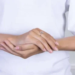 JOANLI NOR ANNANOR RING SØLV MED ZIRKONIA - 104503409