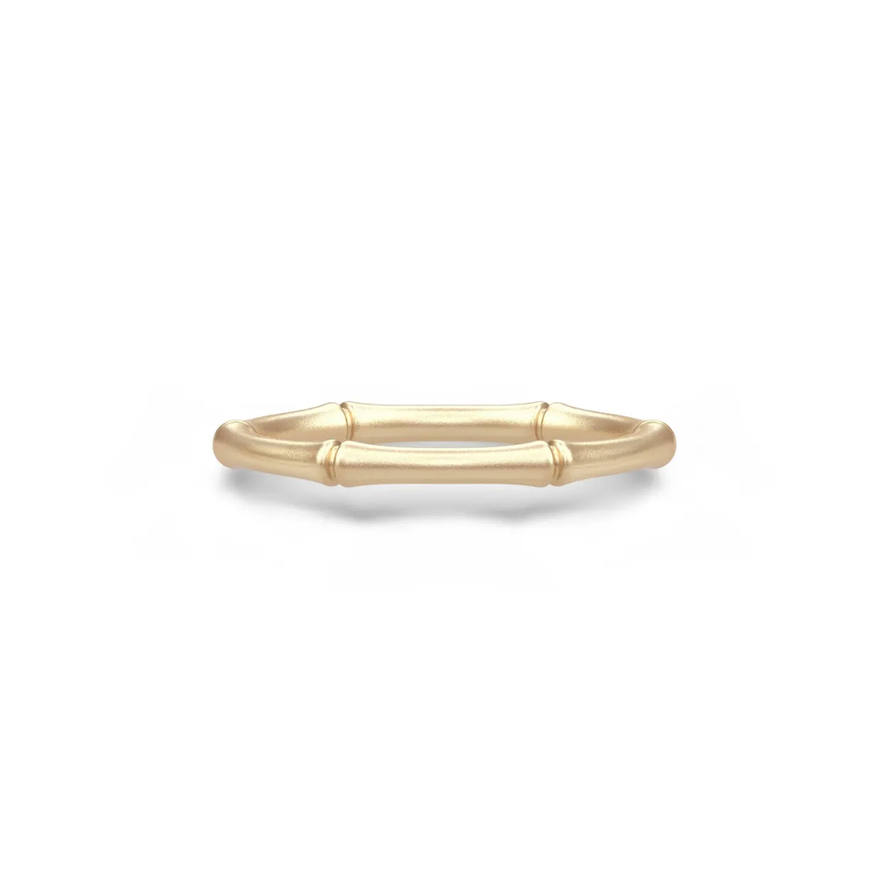 JULIE SANDLAU BAMBOO RING SMALL 14 KARAT GULD - YG14-RI353