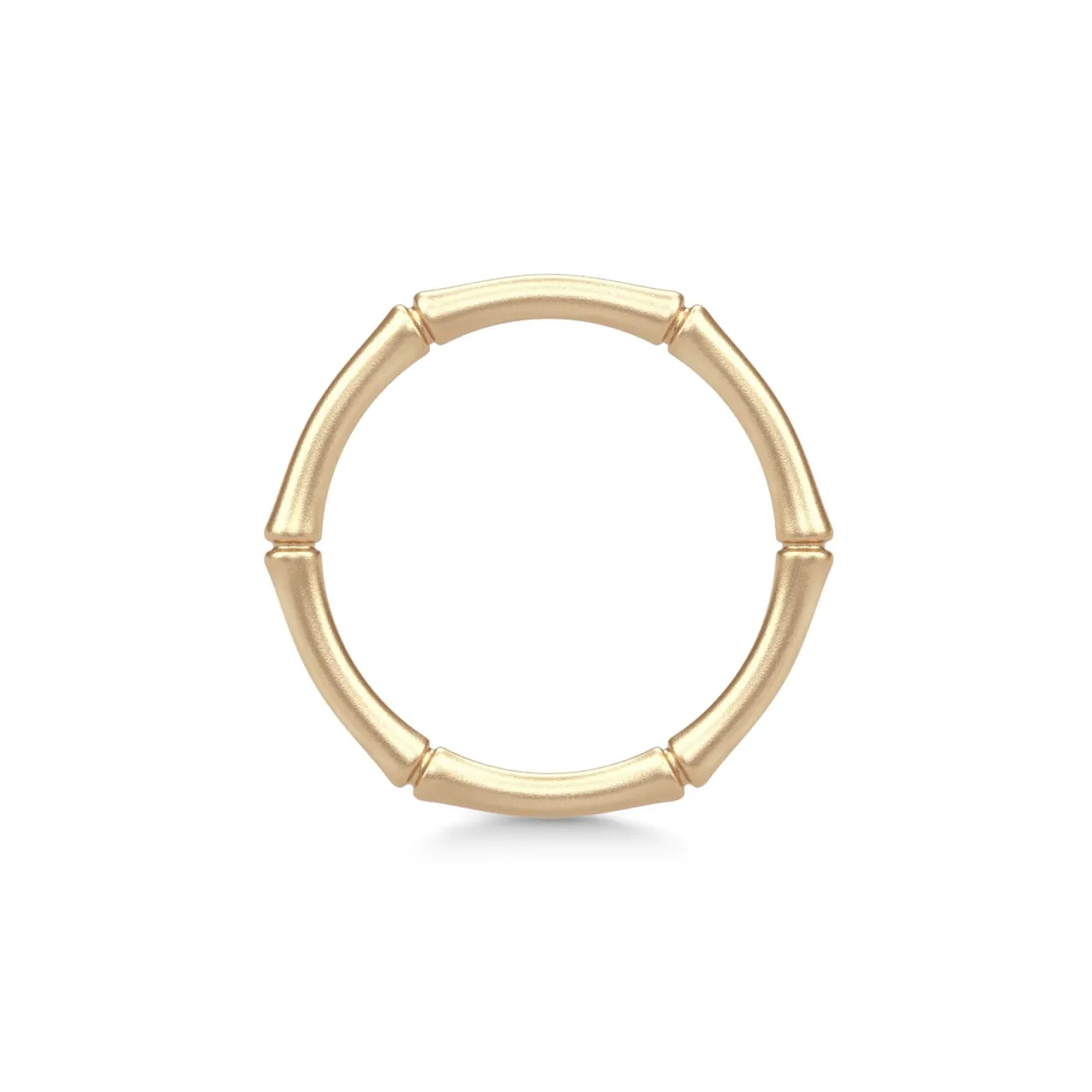 JULIE SANDLAU BAMBOO RING SMALL 14 KARAT GULD - YG14-RI353