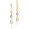 JULIE SANDLAU CINDERELLA CHANDELIERS ØRERINGE I FORGYLDT SØLV - HKS554GDPIGYPLCZ