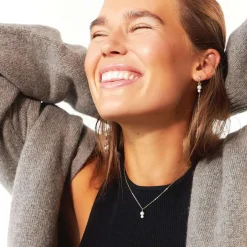 JULIE SANDLAU EDEN VEDHÆNG 14 KARAT GULD MED PERLER - YG14-PD334