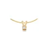 KLEOPATRA 14 KARAT GULD VEDHÆNG MED BRILLANT 0,10 CARAT - 2135,10