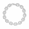LUND COPENHAGEN KNUDE ARMBÅND SØLV 6 MM - 9011324