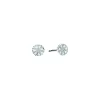 LUND COPENHAGEN MARGUERIT ØRESTIK HVID MIKRO 5 MM - 909050-4-H