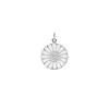 LUND COPENHAGEN MARGUERIT VEDHÆNG HVID 18MM - 908018-H