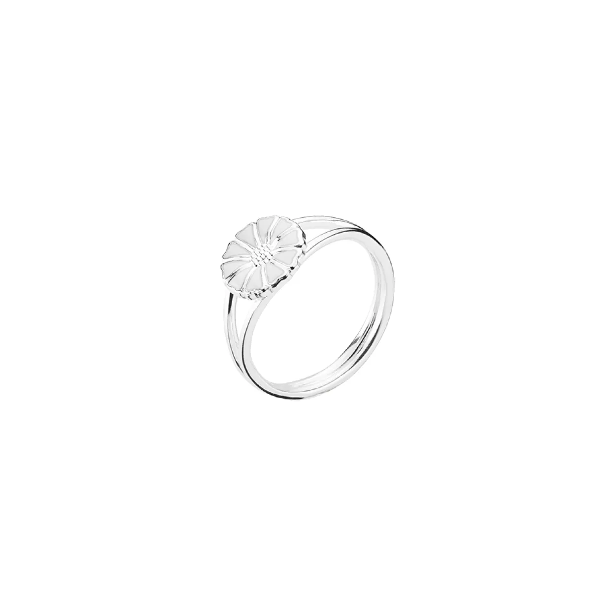 LUND COPENHAGEN SØLV RING MARGUERIT 9 MM - 907009-H