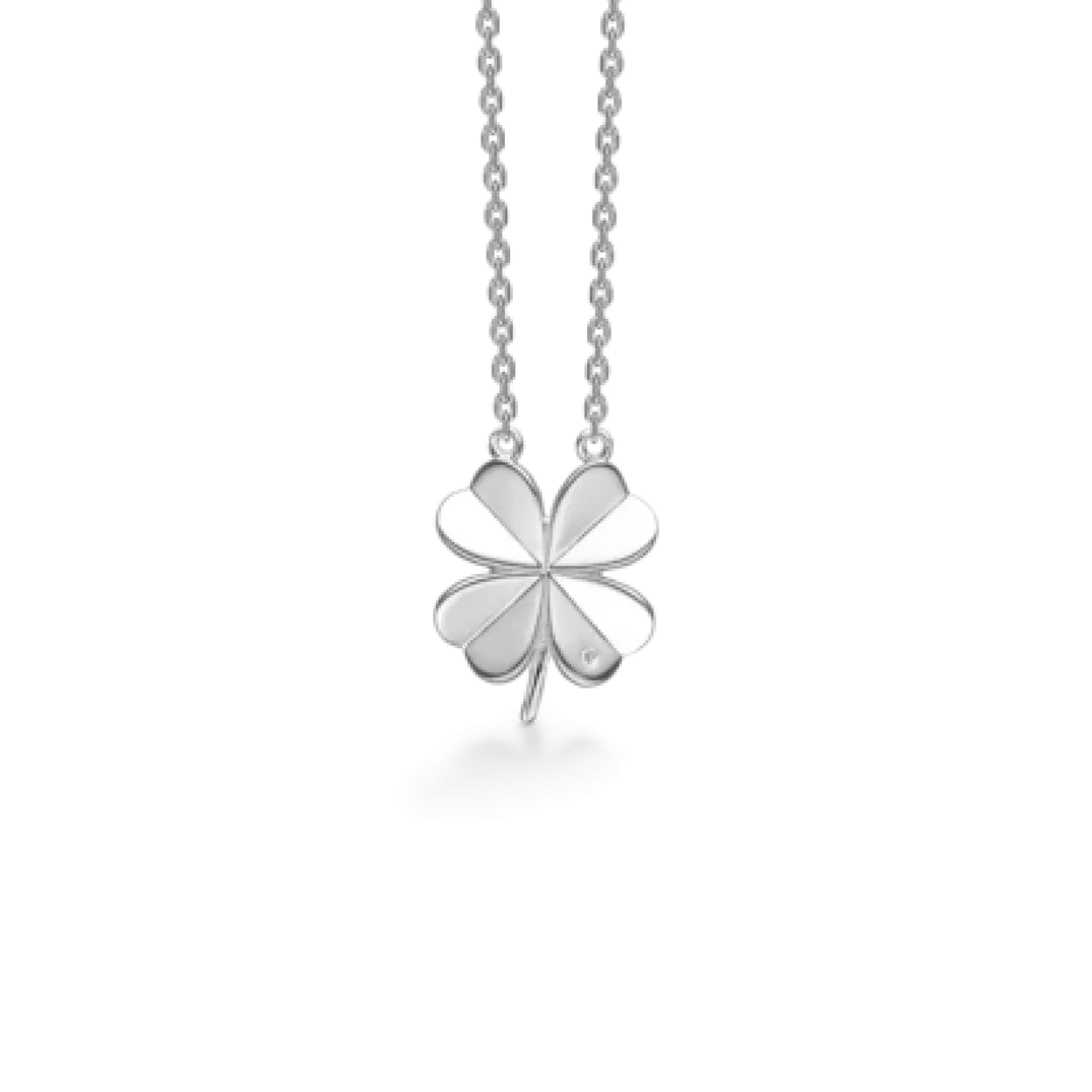 MADS Z CLOVER HALSKÆDE SØLV MED ZIRKONIA - 3127102