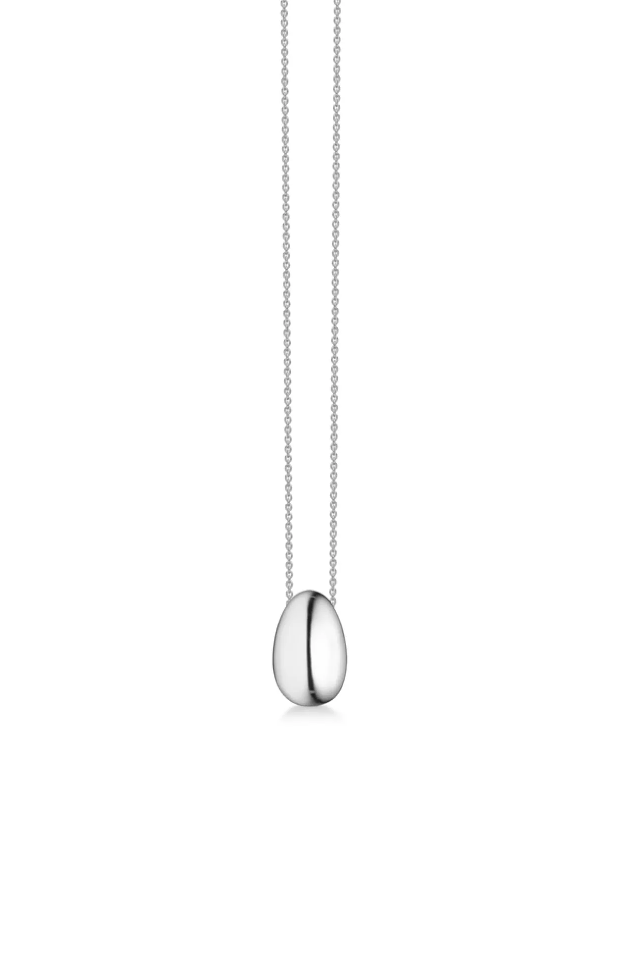 MADS Z ELLIPSE HALSKÆDE SØLV SMALL - 2120061