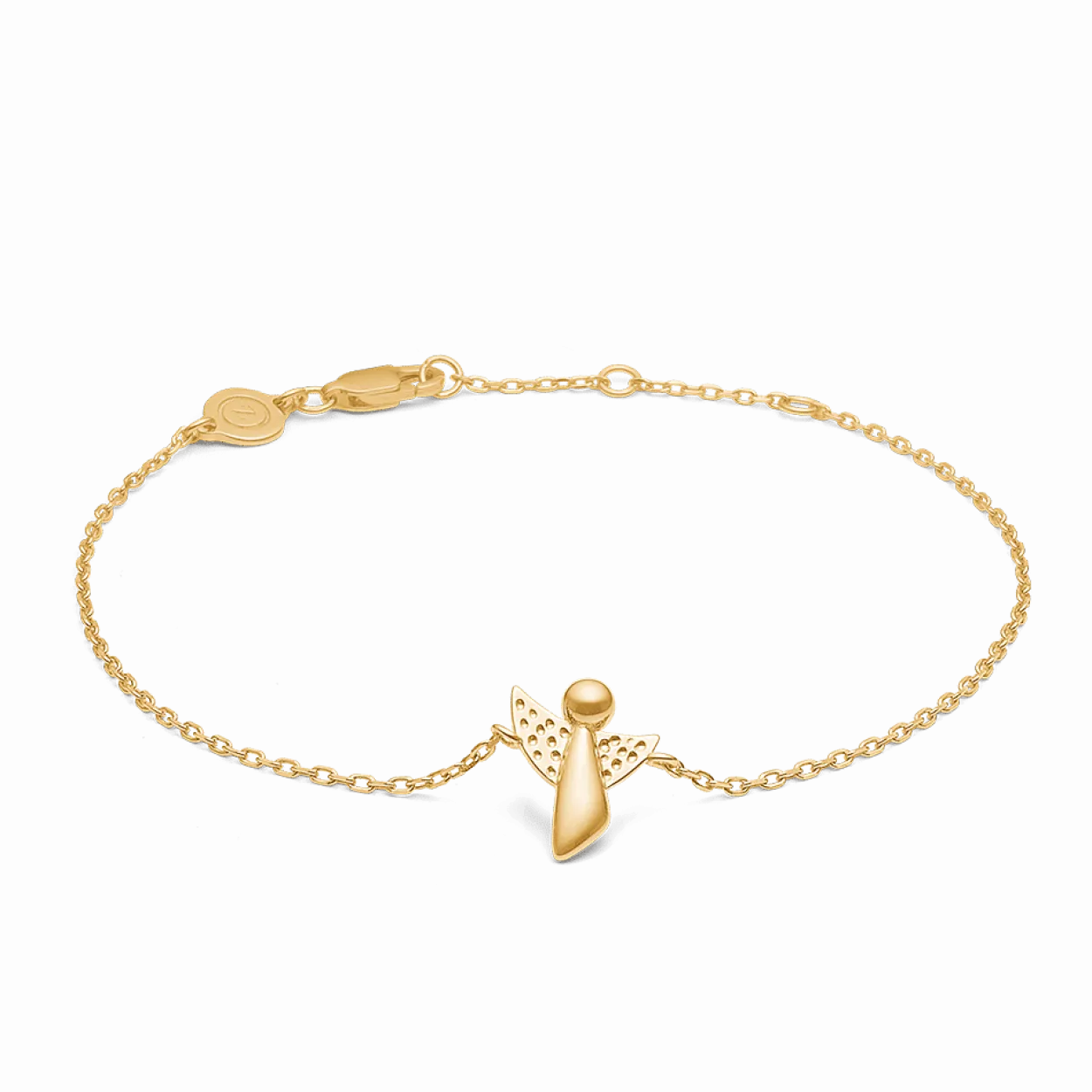 MADS Z ME AND MY ANGEL ARMBÅND I FORGYLDT SØLV - 2250031