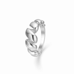MADS Z SWIRL RING I SØLV - 2140059