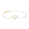 MADS Z TENDER HEART 14 KARAT GULD ARMBÅND MED DIAMANTER 0,12 W/SI - 1551312