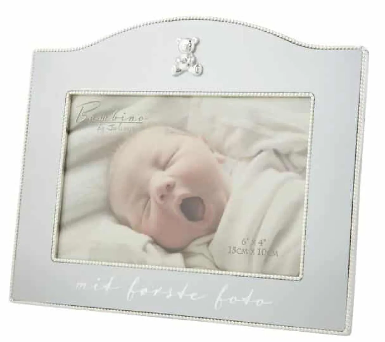 NORDAHL FORSØLVET FOTORAMME MIT FØRST FOTO - 89015786081