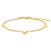 NORDAHL JEWELLERY ACTOR PLISSÉ ARMBÅND SØLV FORGYLDT - 80260095900