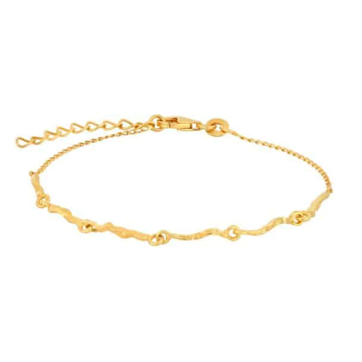 NORDAHL JEWELLERY ARMBÅND SØLV FORGYLDT MOVIE52 - 80540025900