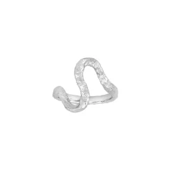 NORDAHL JEWELLERY HAPPY52 SØLV RING MED SNOGNING - 102900909