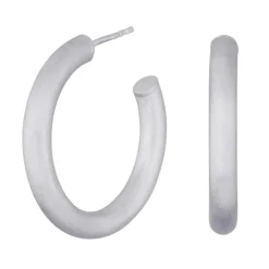 NORDAHL JEWELLERY SØLV CREOL MAT 30 MM - 325 671