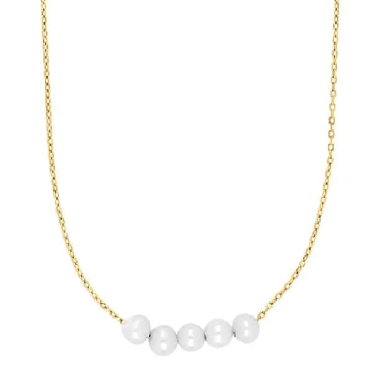 NORDAHL JEWELLERY SØLV FORGYLDT MED PERLER - 20890165945