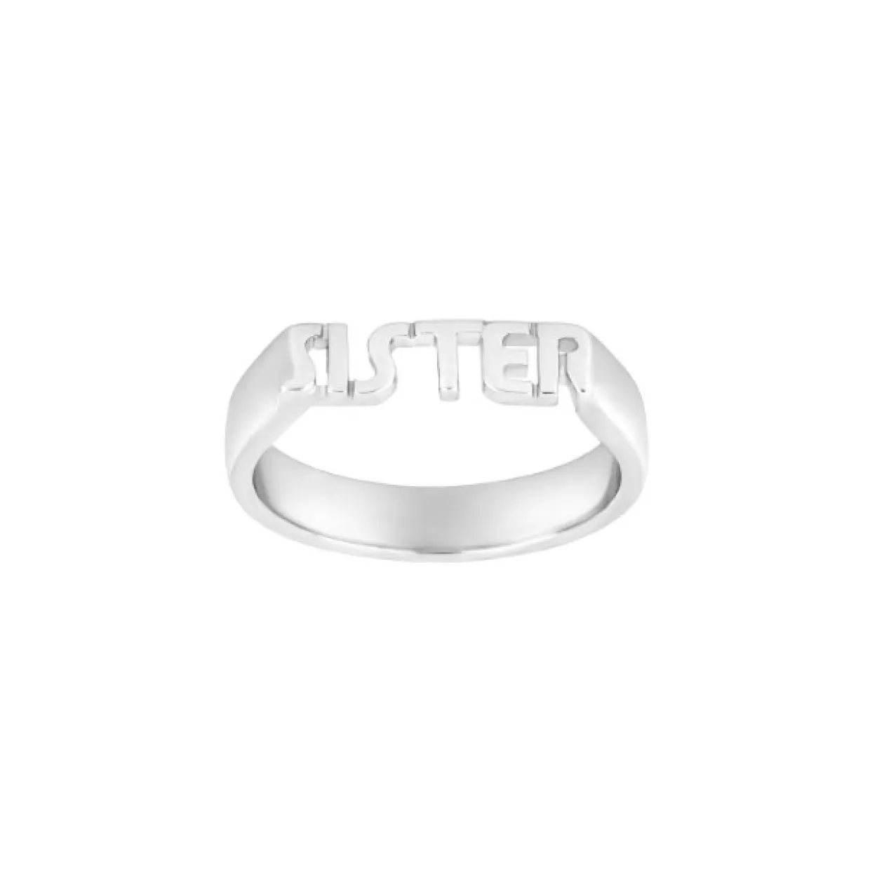 NORDAHL SØLV RING SISTER 4 MM - 125 331