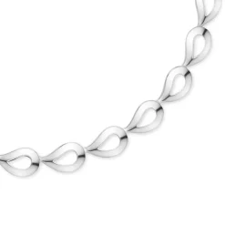 RANDERS SØLV ARMBÅND BLANK SØLV - 18206B