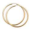 SCORUPLES ØRERINGE 8 KARAT GULD CREOLER 47 MM - 190613