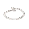SCROUPELS SØLV RING PIGE MED STEN - 726882