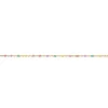SCROUPLES ARMBÅND MULTICOLOR EMALJE FORGYLDT SØLV 17+2 CM - 39392A,M