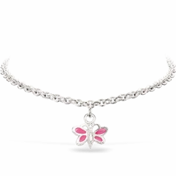 SCROUPLES ARMBÅND SØLV MED SOMMERFUGL - 671382