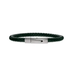 SCROUPLES FORCE ARMBÅND GRØNT FLET LÆDER - 03261,21