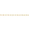 SCROUPLES LINKS HALSKÆDE SØLV FORGYLDT 45 CM - 37882,45