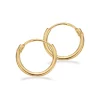 SCROUPLES ØRERINGE 14 KARAT GULD CREOL 11 MM - 10115