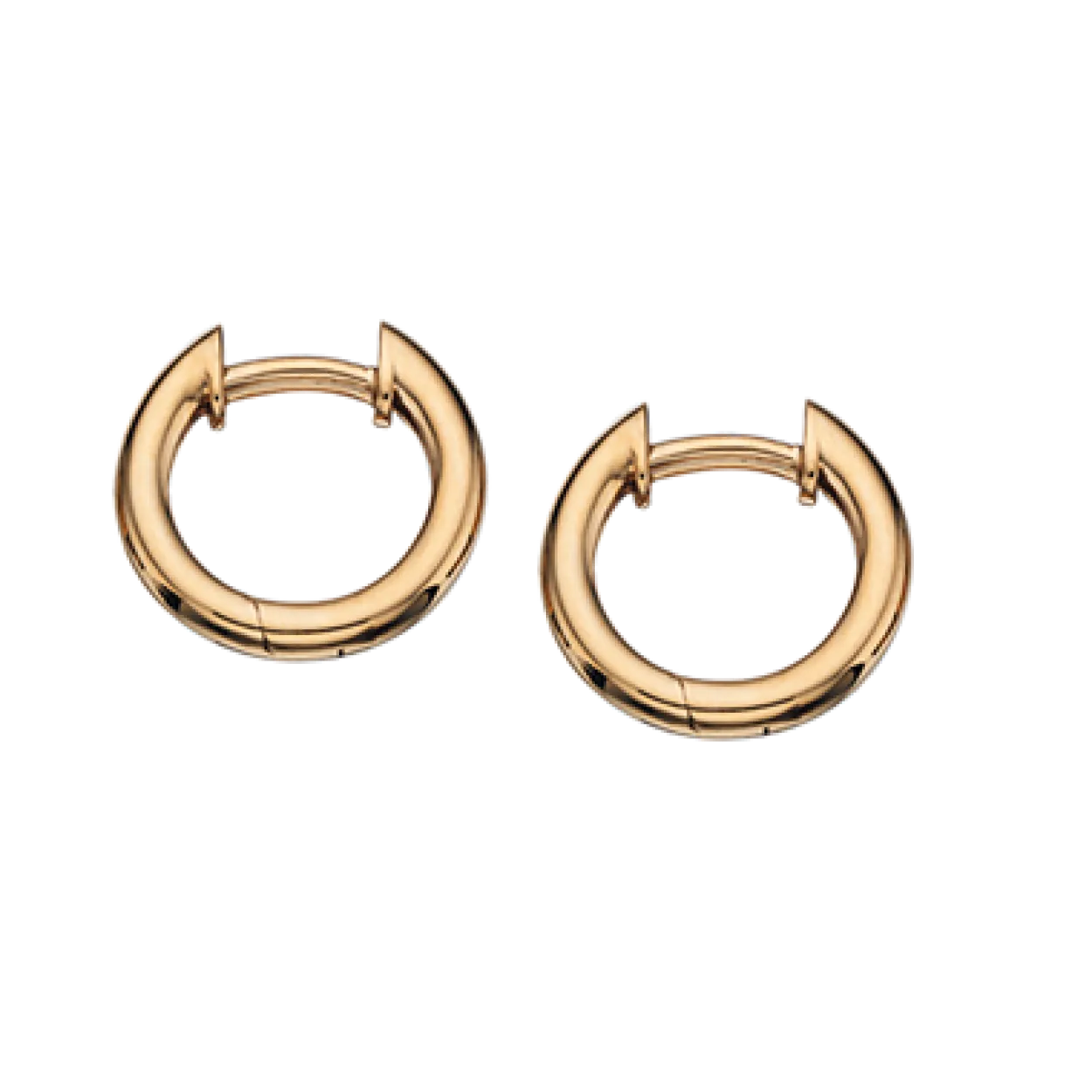 SCROUPLES ØRERINGE 14 KARAT GULD 2,3 X 13 MM - 115965
