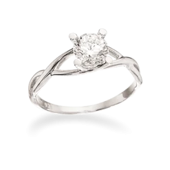 SCROUPLES RING SØLV MED ZIRKONIA - 726002