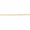 SCROUPLES SINGAPORE ARMBÅND SØLV FORGYLDT - 38192A,M