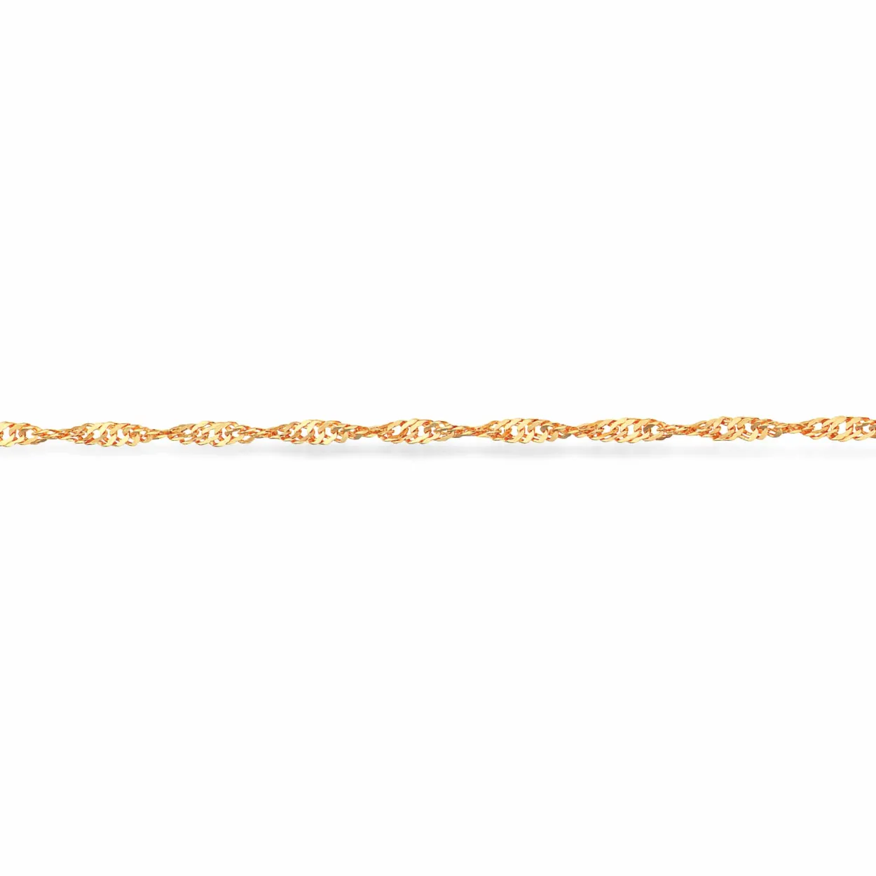 SCROUPLES SINGAPORE ARMBÅND SØLV FORGYLDT - 38192A,M