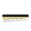 SCROUPLES SLIPSEHOLDER STÅL FORGYLDT SORT - 801581