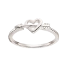 SCROUPLES SØLV PIGERING AMOR HJERTE - 726302