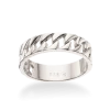 SCROUPLES SØLV RING PANSER MØNSTER - 726212