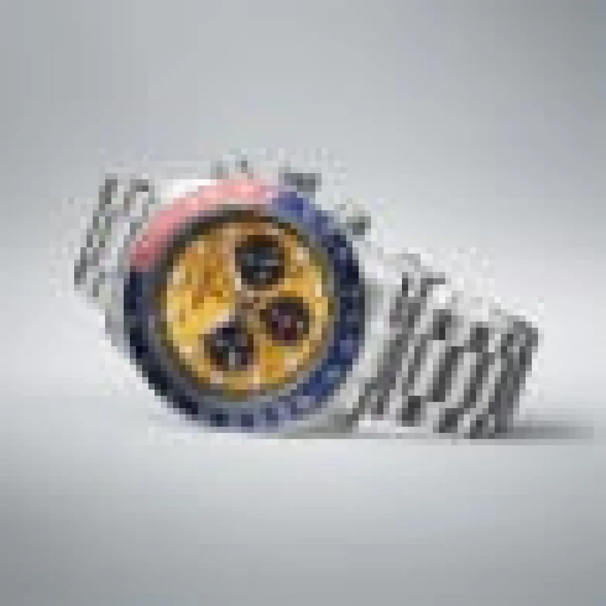 SEIKO PROSPEX SOLAR UR HERRE MED ORANGE SKIVE - SSC947P1