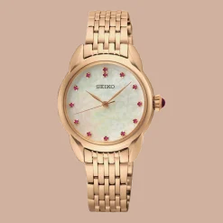 SEIKO UR DAME ROSA MED PINK STEN - SUR564P1