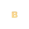 SIERSBØL ØRERING 14 KARAT GULD 1 STK BOGSTAV B - 3083187050B