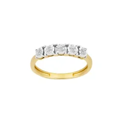SIERSBØL RING I 14 KARAT GULD MED BRILLANTER - 10050070500