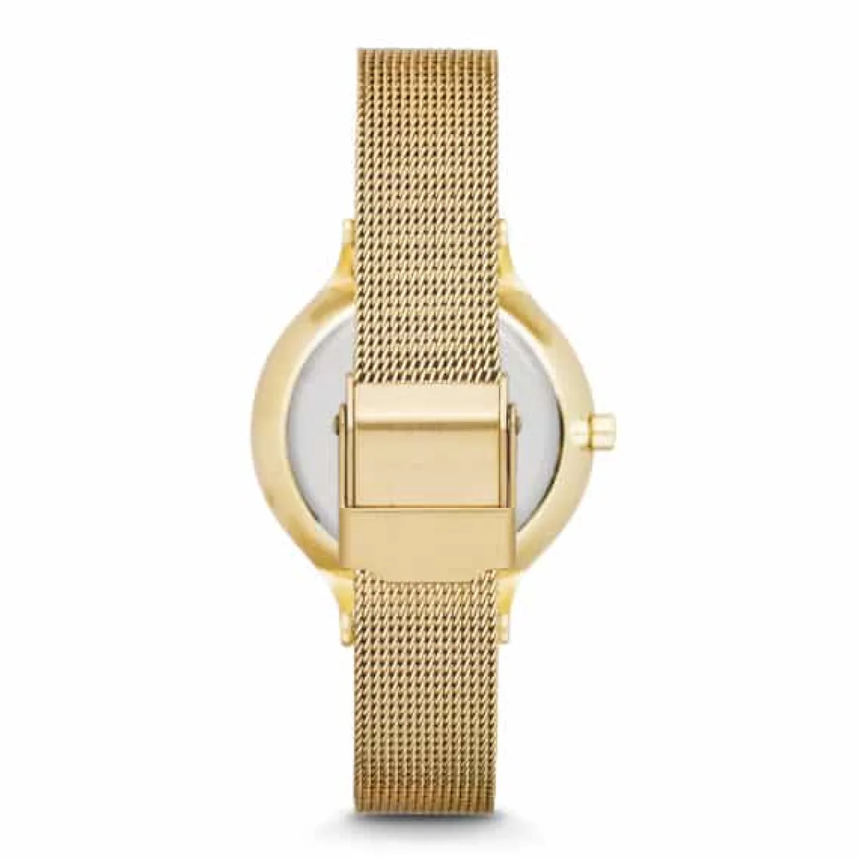 SKAGEN ANITA LILLE DAME UR GULDFARVET MED MESH LÆNKE - SKW2150