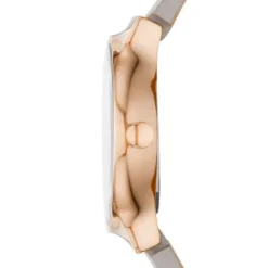 SKAGEN FREJA LILLE UR DAME ROSA MED LÆDERREM - SKW3005